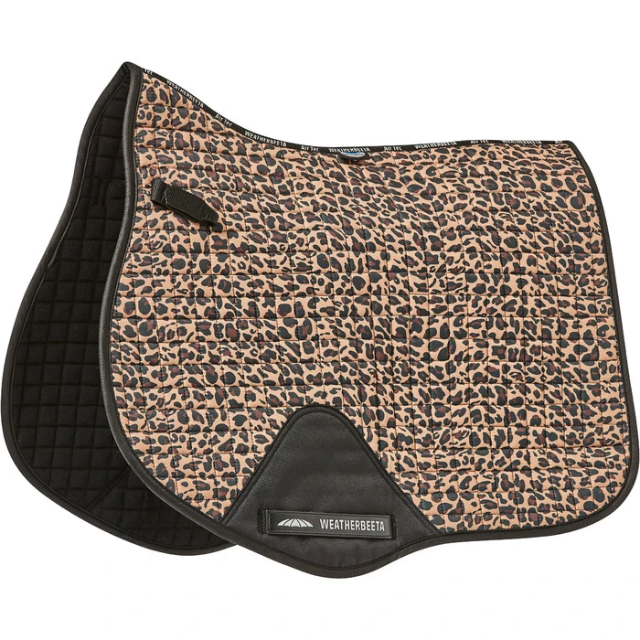 Weatherbeeta Prime Leopard All Purpose Saddle Pad 1006957001 Brown Leopard Print 1 Weatherbeeta Prime Leopard All Purpose Saddle Pad 1006957001 Brown Leopard Print