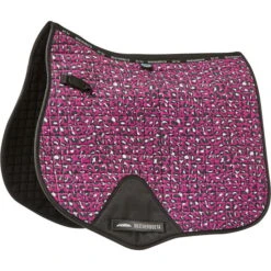 Weatherbeeta Prime Leopard All Purpose Saddle Pad 1006957004 Pink Leopard Print