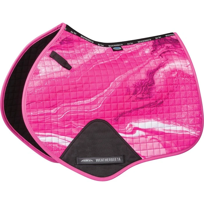 2022 Weatherbeeta Prime Marble Jump Saddle Pad 1008705007 - Pink Swirl Colour Pink Swirl 1 2022 Weatherbeeta Prime Marble Jump Saddle Pad 1008705007 - Pink Swirl Colour Pink Swirl