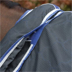 Weatherbeeta Wick Dri II Cooler Combo Neck - Charcoal / Blue / White 11 Weatherbeeta Wick Dri II Cooler Combo Neck - Charcoal / Blue / White -Equestrian Supplies 1509 Weatherbeeta Wick Dri II Cooler Combo Neck 5.700x700