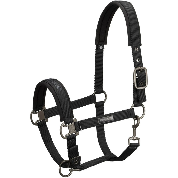 2022 Eskadron Pin Buckle Headcollar 410173815 - Black 1 2022 Eskadron Pin Buckle Headcollar 410173815 - Black