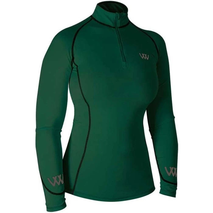 2022 Woof Wear Performance Riding Shirt & Dressage Saddle Cloth Bundle - British Racing Green Colour British Racing Green 2 2022 Woof Wear Performance Riding Shirt & Dressage Saddle Cloth Bundle - British Racing Green Colour British Racing Green - Image 2