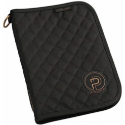 2023 Eskadron Platinum Faux Leather Horse Passport Folder 356039561030 - Black Colour Black