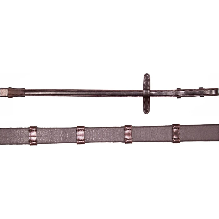 2023 Henry James Saddlery Xtreme Eventer Hybrid Rubber Reins With Leather Stoppers RR7 - Havana Brown Colour Havana Brown 1 2023 Henry James Saddlery Xtreme Eventer Hybrid Rubber Reins With Leather Stoppers RR7 - Havana Brown Colour Havana Brown