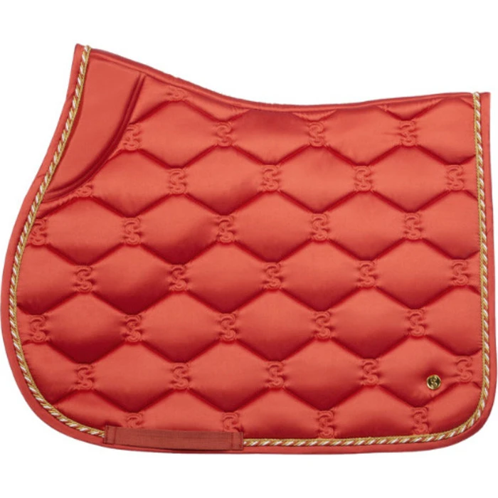 2023 PS Of Sweden Signature Jump Saddle Pad 1110-039 - Burnt Orange Colour Burnt Orange 1 2023 PS Of Sweden Signature Jump Saddle Pad 1110-039 - Burnt Orange Colour Burnt Orange