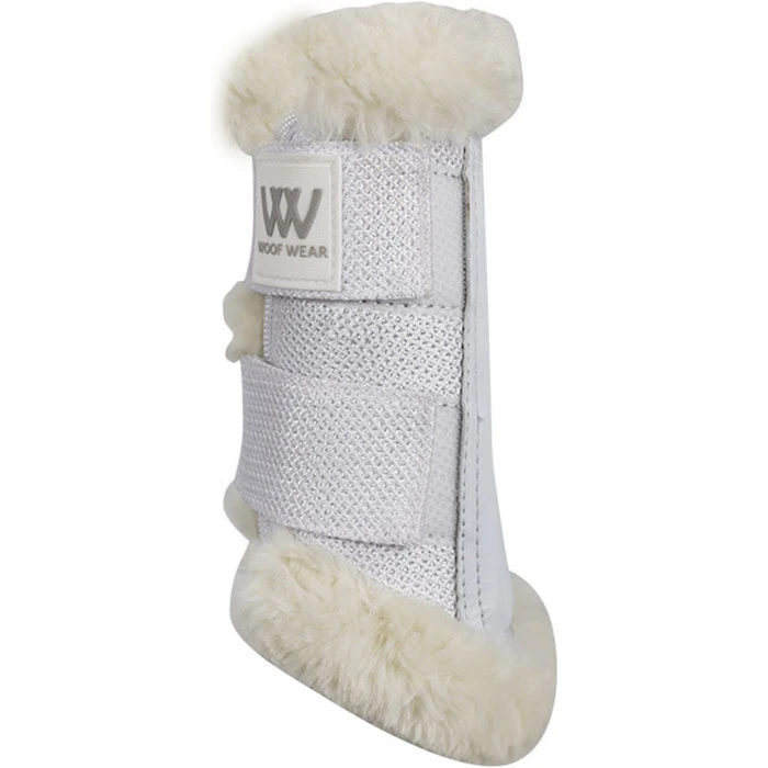 2023 Woof Wear Vision Elegance Sheepskin Brushing Boots WB0080 - White Colour White 1 2023 Woof Wear Vision Elegance Sheepskin Brushing Boots WB0080 - White Colour White