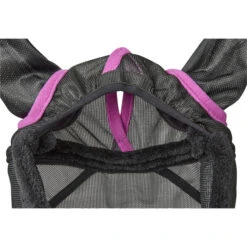 2022 Weatherbeeta Comfitec Deluxe Durable Mesh Mask With Ears And Tassels 1009572002 - Black / Purple 6 2022 Weatherbeeta Comfitec Deluxe Durable Mesh Mask With Ears And Tassels 1009572002 - Black / Purple -Equestrian Supplies 3990 1009431000 BLACKPURPLE WB COMFITEC FLYMASK DETAIL Image Null Hero.700x700