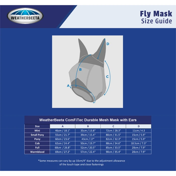 2022 Weatherbeeta Comfitec Deluxe Durable Mesh Mask With Ears And Tassels 1009572002 - Black / Purple 2 2022 Weatherbeeta Comfitec Deluxe Durable Mesh Mask With Ears And Tassels 1009572002 - Black / Purple - Image 2