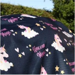 2022 Hy Equestrian StormX Original Unicorn Magic 0 Turnout Rug Hesumtr - Navy / Pink -Equestrian Supplies 4283 202220Hy20Equestrian20StormX20Original20Unicorn20Magic20020Turnout20Rug20Navy20Pink203.700x700