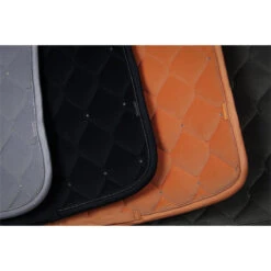 2022 Eskadron Velvet Crystal Saddle Cloth 213072 496 380 - Navy -Equestrian Supplies 4550 esk 0122 kam 213072 496 xxx add11.700x700