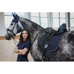 2022 Eskadron Sparkle Saddle Cloth 218538 534 150 - Ash Green -Equestrian Supplies 4793 navy20sparkl203.700x700