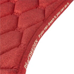2022 PS Of Sweden Stardust Glitter Dressage Saddle Pad 20073-720 - Red -Equestrian Supplies 5671 202220PS20Of20Sweden20Stardust20Glitter20Dressage20Saddle20Pad2020073 72020 20Red20Detail201.700x700