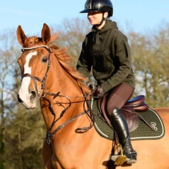 2023 PS Of Sweden Elite Jump Saddle Pad 1110-056 - Dark Green -Equestrian Supplies 6080 202320PS20of20Sweden20Elite20Jump20Saddle20Pad201110 05620 20Dark20Green20Lifestyle202.700x700