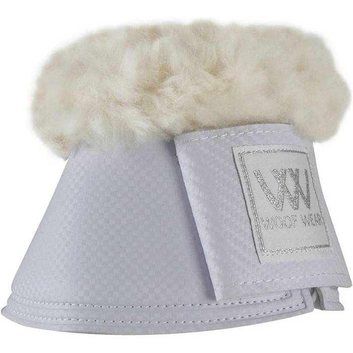 2023 Woof Wear Club Brushing Boots & Pro Overreach Sheepskin Boots Bundle WB0003WB0052 - White Colour White 3 2023 Woof Wear Club Brushing Boots & Pro Overreach Sheepskin Boots Bundle WB0003WB0052 - White Colour White - Image 3