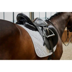 2023 Eskadron Glitter Mesh Saddle Cloth 218631 502 - White Colour White -Equestrian Supplies 6280 esk 0123 kam 218631 502 0101.700x700