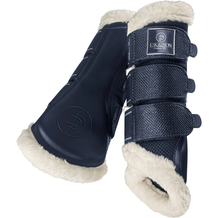 2023 Eskadron Mesh Evo-Wool Tendon Boots 555131 663 380 Navy 2 2023 Eskadron Mesh Evo-Wool Tendon Boots 555131 663 380 Navy - Image 2