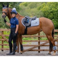 2023 Woof Wear Club Brushing Boots WB0003 - Black / Porcelain Blue Colour Black/Porcelain Blue -Equestrian Supplies 6306 Porcelain202.700x700