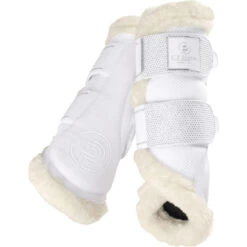 2023 Eskadron Glossy Crystal Saddle Cloth & Mesh Evo-Wool Tendon Boots Bundle 218131555131 - White -Equestrian Supplies 6326 esk 555131 663 10 add1.2000x2000.700x700