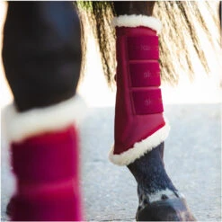 2023 Eskadron Cotton Compact Saddle Pad & Softslate Evo-Wool Brushing Boots Bundle 222087555087 - Pink Colour Pink -Equestrian Supplies 6328 6099 202320Eskadron20Softslate20Evo Wool20Brushing20Boots2055508720 20Pink20Main.2000x2000.700x700