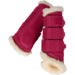 2023 Eskadron Cotton Compact Saddle Pad & Softslate Evo-Wool Brushing Boots Bundle 222087555087 - Pink Colour Pink -Equestrian Supplies 6328 esk 555087 864 750 f.2000x2000.700x700