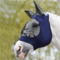 2023 Weatherbeeta Breeze Fly Rug With FREE Fly Mask WFRFM1 - White / Navy -Equestrian Supplies 6370 Mask20bundle.700x700