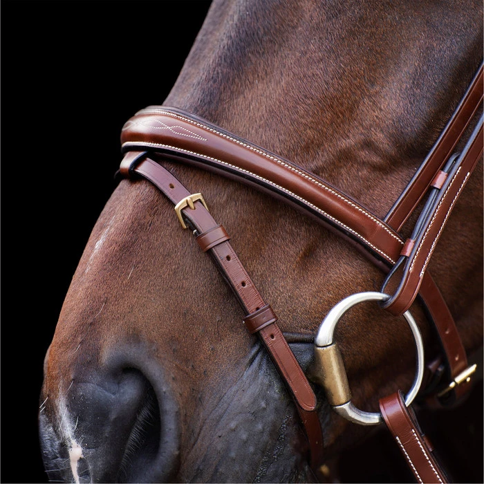 2023 HV Polo Legacy Bridle 1201093500 - Brown Colour Brown 4 2023 HV Polo Legacy Bridle 1201093500 - Brown Colour Brown - Image 4
