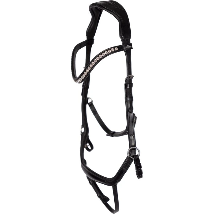 2023 HV Polo Legacy Anatomical Deluxe Bridle 1201093502 - Black 4 2023 HV Polo Legacy Anatomical Deluxe Bridle 1201093502 - Black - Image 4