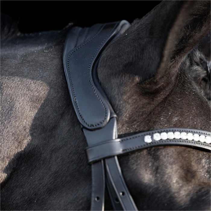 2023 HV Polo Legacy Deluxe Bridle 1201093501 - Black Colour Black 4 2023 HV Polo Legacy Deluxe Bridle 1201093501 - Black Colour Black - Image 4