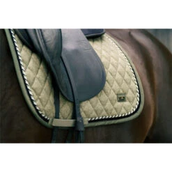 2023 HV Polo Francis Dressage Saddle Pad 802093355 - Dark Oil Green -Equestrian Supplies 6947 LA 05517.700x700