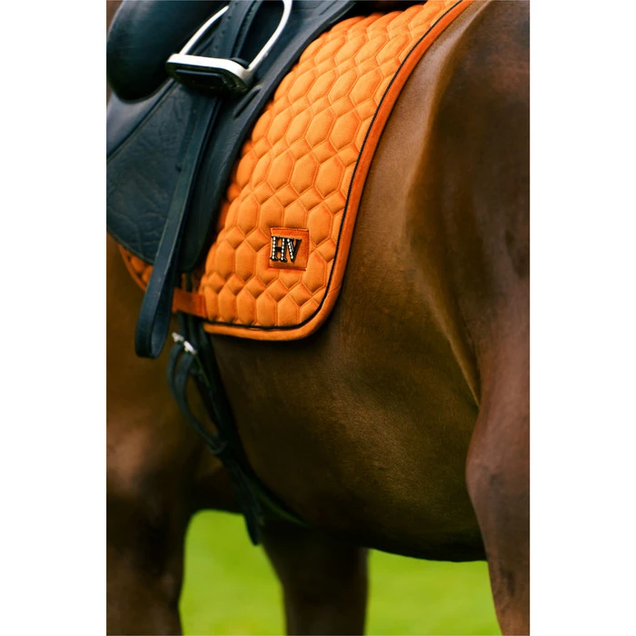 2023 HV Polo Dorian Dressage Saddle Pad 802093510 - Ginger Colour Ginger 2 2023 HV Polo Dorian Dressage Saddle Pad 802093510 - Ginger Colour Ginger - Image 2