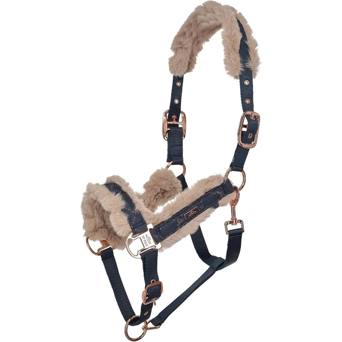 2023 HV Polo Welmoed Shine Headcollar 1601093452 - Navy Colour Navy 1 2023 HV Polo Welmoed Shine Headcollar 1601093452 - Navy Colour Navy