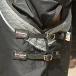 Equilibrium Magnetic Rug With Neck - Black 10 Equilibrium Magnetic Rug With Neck - Black -Equestrian Supplies Equilibrium Magnetic Rug with Neck Black 3.700x700