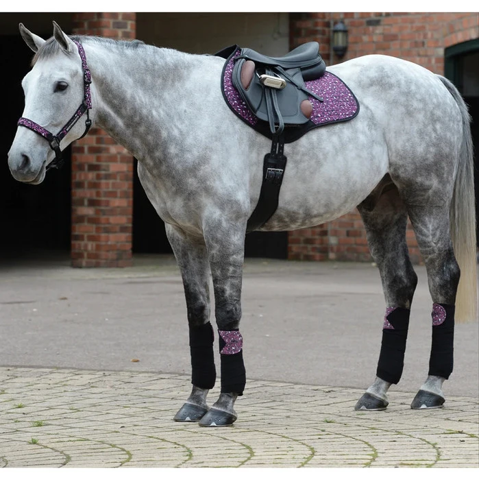 Weatherbeeta Prime Leopard All Purpose Saddle Pad 1006957004 Pink Leopard Print 2 Weatherbeeta Prime Leopard All Purpose Saddle Pad 1006957004 Pink Leopard Print - Image 2