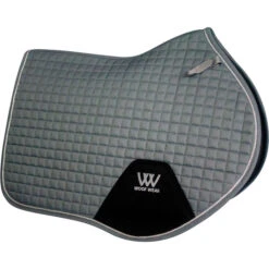 Woof Wear Close Contact Saddle Cloth - Brushed Steel Colour Brushed Steel