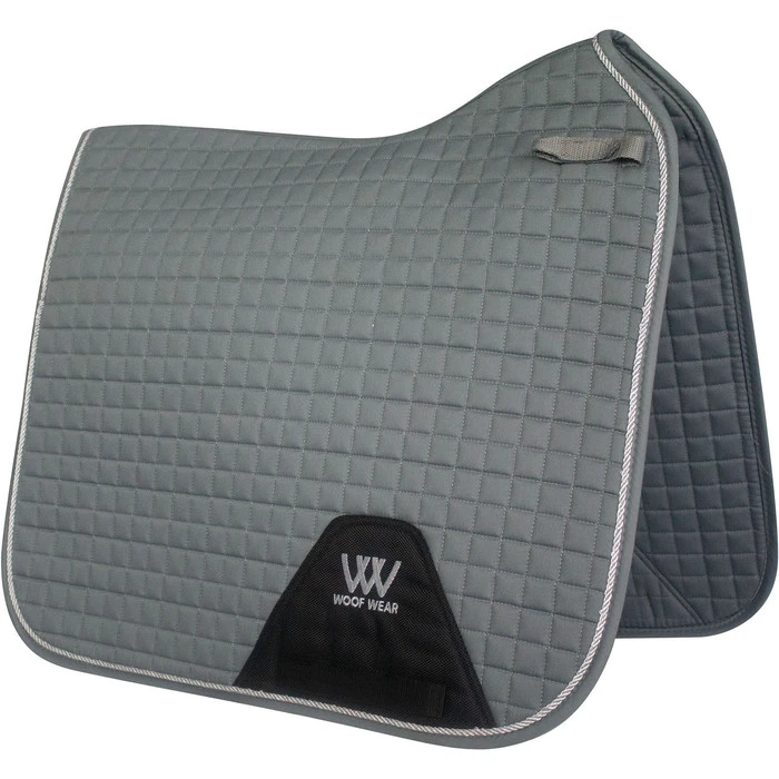 Woof Wear Dressage Saddle Cloth - Brushed Steel 1 Woof Wear Dressage Saddle Cloth - Brushed Steel