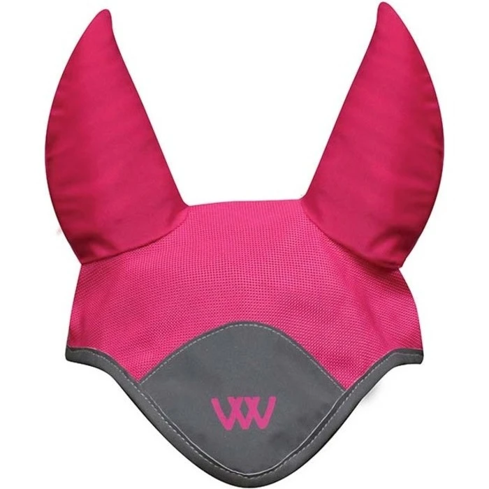 2022 Woof Wear Horse Hi-Viz Fly Veil WS0016 - Pink Colour Pink 1 2022 Woof Wear Horse Hi-Viz Fly Veil WS0016 - Pink Colour Pink