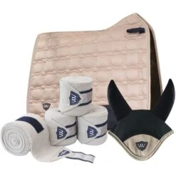 Woof Wear Vision Dressage Pad - Champagne Colour Champagne -Equestrian Supplies champagne20set.700x700