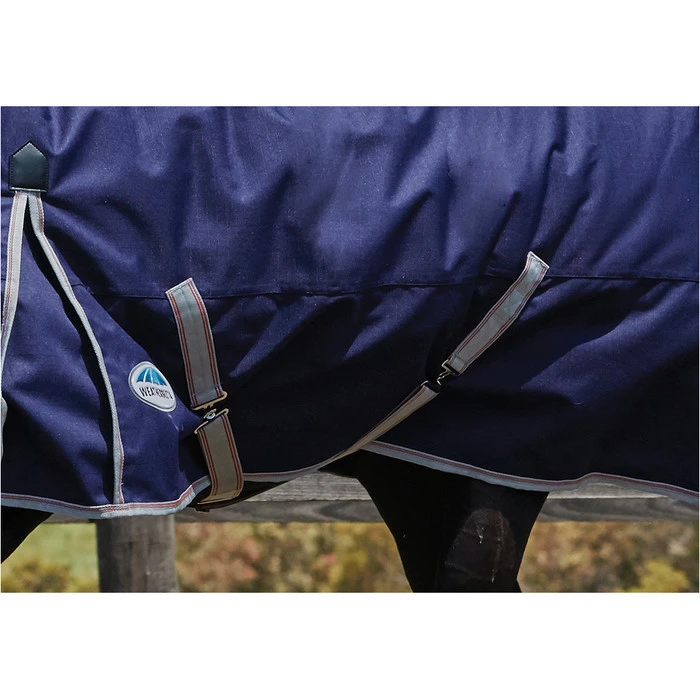2022 Weatherbeeta Comfitec Essential Lite Combo Neck Turnout Rug - Navy / Silver Colour Navy/Silver 3 2022 Weatherbeeta Comfitec Essential Lite Combo Neck Turnout Rug - Navy / Silver Colour Navy/Silver - Image 3