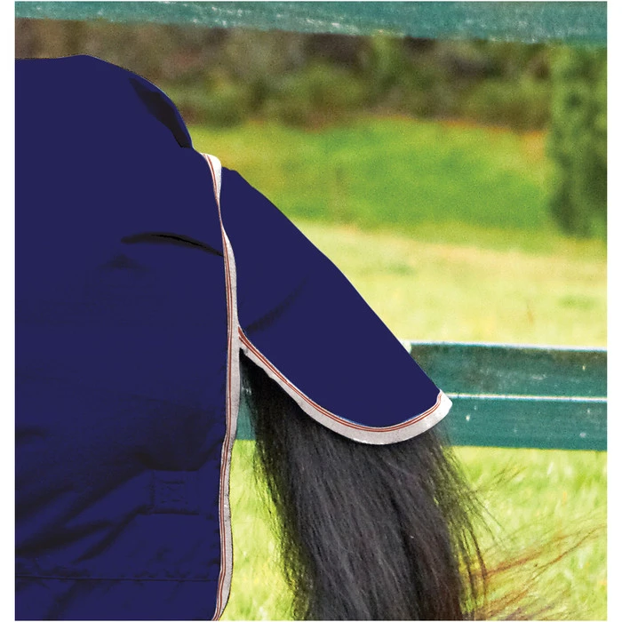 2022 Weatherbeeta Comfitec Essential Lite Combo Neck Turnout Rug - Navy / Silver Colour Navy/Silver 5 2022 Weatherbeeta Comfitec Essential Lite Combo Neck Turnout Rug - Navy / Silver Colour Navy/Silver - Image 5